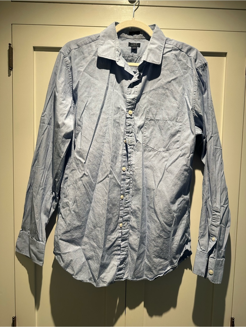 JCrew Classic Light Blue Men's Button-Down Shirt